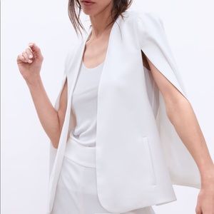 ZARA blazer cape with slits